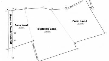 Terreno combinato edificabile e agricolo  Svetvinčenat