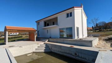 House with pool with a panoramic view of the sea