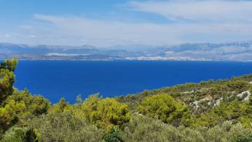 Building plot with sea view Šolta Dalmatia