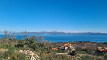 Građevinsko zemljište s panoramskim pogledom na more