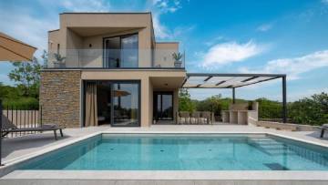 Kuća s bazenom i panoramskim pogledom Buje